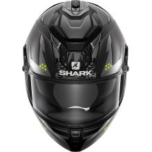 Шлем SHARK SPARTAN GT CARBON URIKAN Mat Carbon Anthracite Yellow