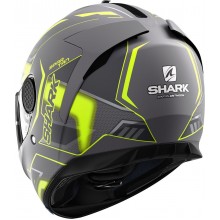 Шлем SHARK SPARTAN ANTHEON MAT Anthracite Yellow Black