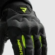 ПЕРЧАТКИ ЖЕНСКИЕ REBELHORN CORE BLACK GREY FLUO YELLOW