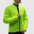 КУРТКА REBELHORN SWIFT LIGHT GREY FLUO YELLOW