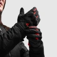 ПЕРЧАТКИ ЖЕНСКИЕ REBELHORN CORE BLACK RED