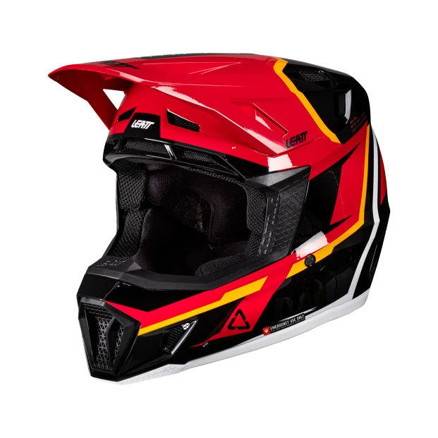Шлем с очками LEATT KIT MOTO 7.5 RED