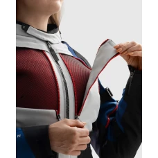 Куртка текстильная женская REBELHORN HARDY 3.0 BLUE GREY RED