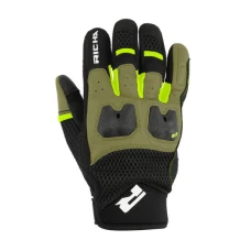 ПЕРЧАТКИ RICHA MONACO MESH black/yellow fluo