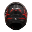 Шлем LS2 FF353 RAPID II KAIJU M.BLACK RED WHITE-06