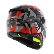 ШЛЕМ LS2 FF812 KID PUNK GREY RED