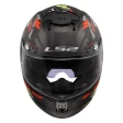 Шлем LS2 FF808 STREAM II ANGRY MONKEY M.BLACK RED-06