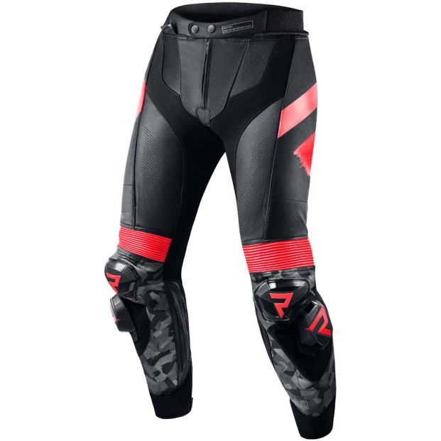 Штаны кожаные REBELHORN REBEL LADY BLACK/PINK