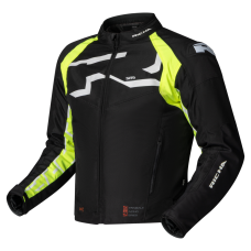 КУРТКА RICHA STRADALE TEX WP black/yellow fluo