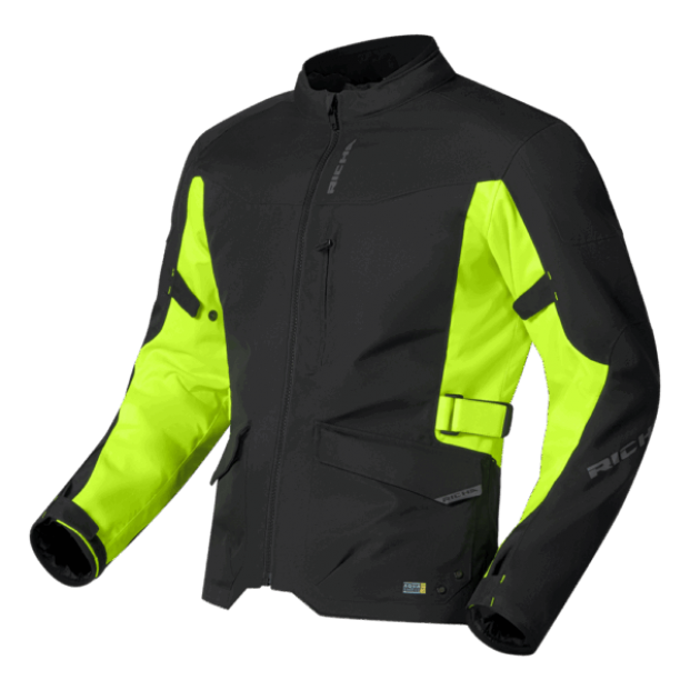 КУРТКА RICHA BUSTER 2 WP LONG black/yellow fluo