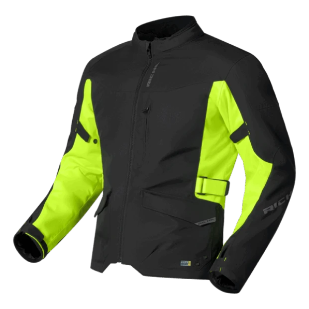 КУРТКА RICHA BUSTER 2 WP LONG black/yellow fluo