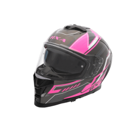 Шлем RICHA RXA FAST 90 black/pink