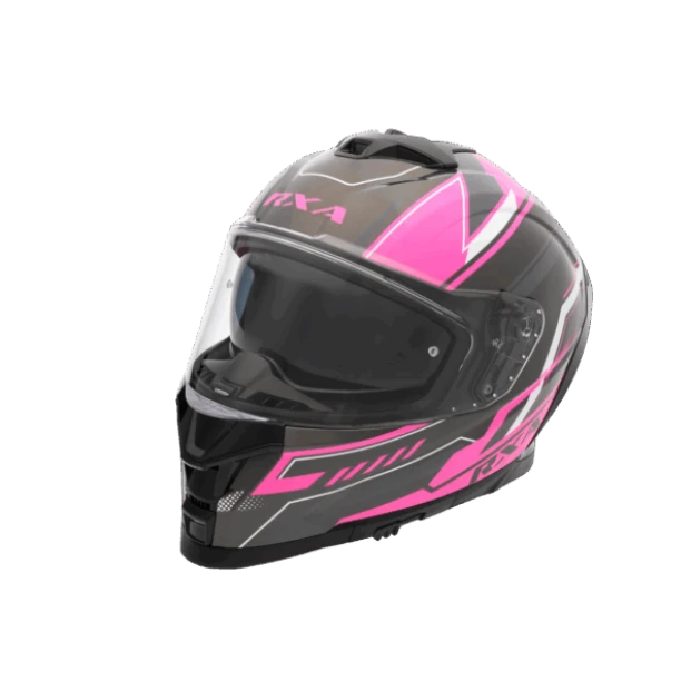 Шлем RICHA RXA FAST 90 black/pink