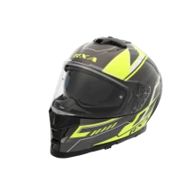 Шлем RICHA RXA FAST 90 black/yellow fluo