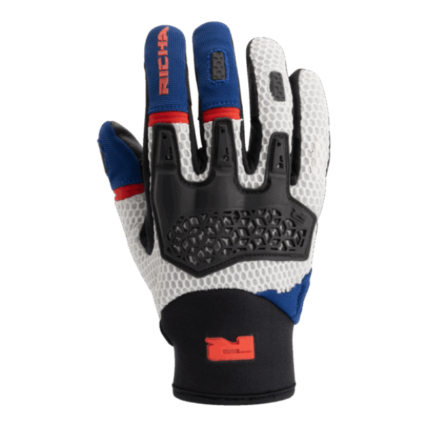 ПЕРЧАТКИ RICHA SANDBLAST blue/red