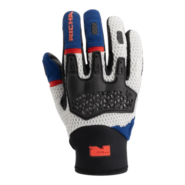 ПЕРЧАТКИ RICHA SANDBLAST blue/red