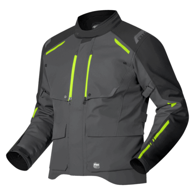 КУРТКА RICHA TAURUS black/yellow fluo