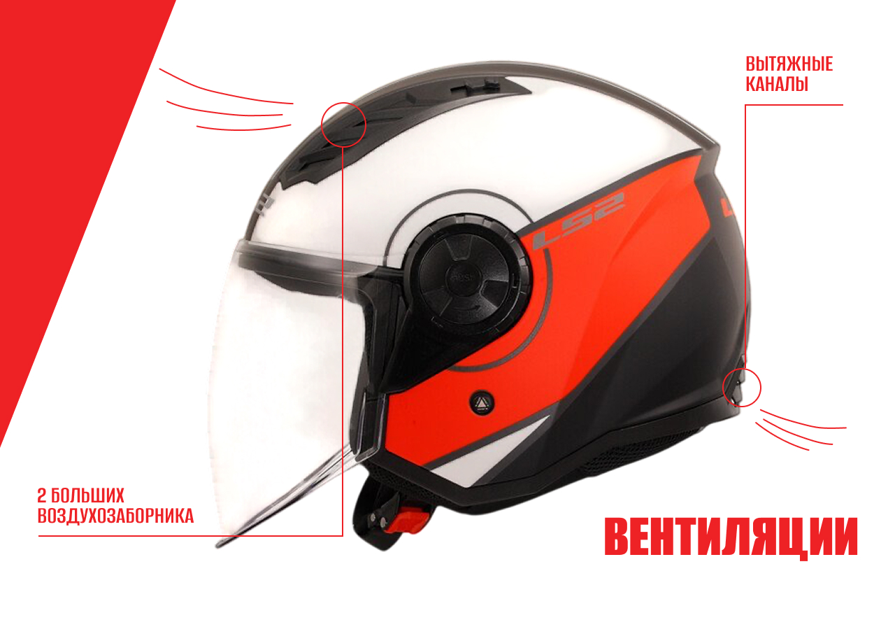 Шлем LS2 OF616 AIRFLOW II